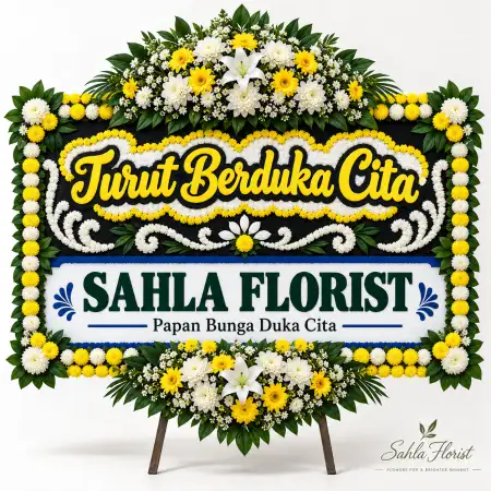 Papan Bunga Duka Sambikerep