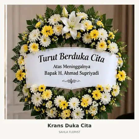 Krans Bunga Duka Sambikerep